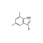 3-Fluoro-5,7-dimethylindole