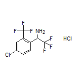 1-[4-Chloro-2-(trifluoromethyl)phenyl]-2,2,2-trifluoroethanamine Hydrochloride