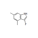 3-Fluoro-4,6-dimethylindole