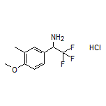 2,2,2-Trifluoro-1-(4-methoxy-3-methylphenyl)ethanamine Hydrochloride