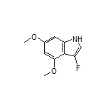 3-Fluoro-4,6-dimethoxyindole