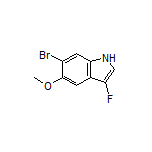 6-Bromo-3-fluoro-5-methoxyindole