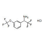 2,2,2-Trifluoro-1-[3-(trifluoromethoxy)phenyl]ethanamine Hydrochloride