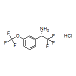 (S)-2,2,2-Trifluoro-1-[3-(trifluoromethoxy)phenyl]ethanamine Hydrochloride