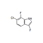 6-Chloro-3,7-difluoroindole