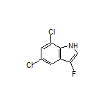 5,7-Dichloro-3-fluoroindole