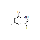 7-Bromo-3-fluoro-5-methylindole