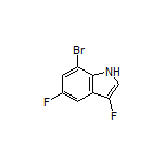 7-Bromo-3,5-difluoroindole