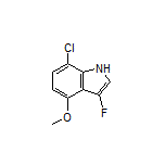 7-Chloro-3-fluoro-4-methoxyindole