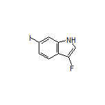 3-Fluoro-6-iodoindole