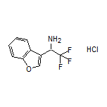 1-(Benzofuran-3-yl)-2,2,2-trifluoroethanamine Hydrochloride