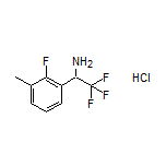 2,2,2-Trifluoro-1-(2-fluoro-3-methylphenyl)ethanamine Hydrochloride