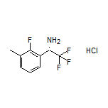 (S)-2,2,2-Trifluoro-1-(2-fluoro-3-methylphenyl)ethanamine Hydrochloride