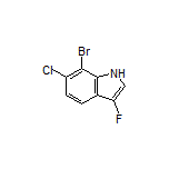 7-Bromo-6-chloro-3-fluoroindole