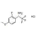 (S)-2,2,2-Trifluoro-1-(2-fluoro-4-methoxyphenyl)ethanamine Hydrochloride