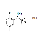 (S)-2,2,2-Trifluoro-1-(2-fluoro-5-methylphenyl)ethanamine Hydrochloride