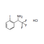 2,2,2-Trifluoro-1-(2-iodophenyl)ethanamine Hydrochloride