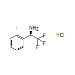 (R)-2,2,2-Trifluoro-1-(2-iodophenyl)ethanamine Hydrochloride