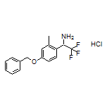 1-[4-(Benzyloxy)-2-methylphenyl]-2,2,2-trifluoroethanamine Hydrochloride