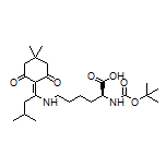 (S)-2-(Boc-amino)-6-[[1-(4,4-dimethyl-2,6-dioxocyclohexylidene)-3-methylbutyl]amino]hexanoic Acid