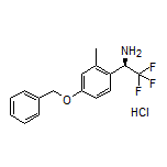 (R)-1-[4-(Benzyloxy)-2-methylphenyl]-2,2,2-trifluoroethanamine Hydrochloride