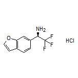 (R)-1-(Benzofuran-6-yl)-2,2,2-trifluoroethanamine Hydrochloride