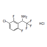 1-(3-Chloro-2,6-difluorophenyl)-2,2,2-trifluoroethanamine Hydrochloride