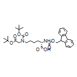(S)-6-[Boc-[2-(tert-butoxy)-2-oxoethyl]amino]-2-(Fmoc-amino)hexanoic Acid