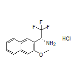 (R)-2,2,2-Trifluoro-1-(3-methoxy-2-naphthyl)ethanamine Hydrochloride