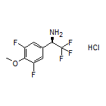 (R)-1-(3,5-Difluoro-4-methoxyphenyl)-2,2,2-trifluoroethanamine Hydrochloride