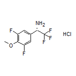 (S)-1-(3,5-Difluoro-4-methoxyphenyl)-2,2,2-trifluoroethanamine Hydrochloride