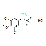 (S)-1-(3,5-Dichloro-4-methoxyphenyl)-2,2,2-trifluoroethanamine Hydrochloride