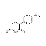 3-(4-Methoxyphenyl)piperidine-2,6-dione