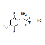 1-(2,5-Difluoro-4-methoxyphenyl)-2,2,2-trifluoroethanamine Hydrochloride