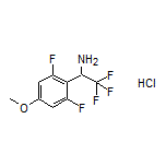 1-(2,6-Difluoro-4-methoxyphenyl)-2,2,2-trifluoroethanamine Hydrochloride