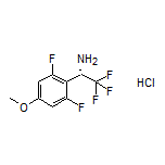 (S)-1-(2,6-Difluoro-4-methoxyphenyl)-2,2,2-trifluoroethanamine Hydrochloride