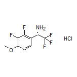 (S)-1-(2,3-Difluoro-4-methoxyphenyl)-2,2,2-trifluoroethanamine Hydrochloride