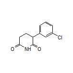 3-(3-Chlorophenyl)piperidine-2,6-dione