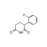 3-(2-Fluorophenyl)piperidine-2,6-dione