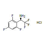 (R)-2,2,2-Trifluoro-1-(2,4,6-trifluorophenyl)ethanamine Hydrochloride