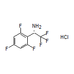 (S)-2,2,2-Trifluoro-1-(2,4,6-trifluorophenyl)ethanamine Hydrochloride