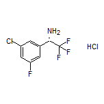 (S)-1-(3-Chloro-5-fluorophenyl)-2,2,2-trifluoroethanamine Hydrochloride