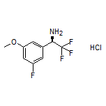 (R)-2,2,2-Trifluoro-1-(3-fluoro-5-methoxyphenyl)ethanamine Hydrochloride