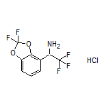 1-(2,2-Difluorobenzo[d][1,3]dioxol-4-yl)-2,2,2-trifluoroethanamine Hydrochloride