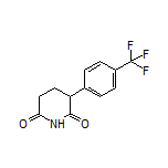 3-[4-(Trifluoromethyl)phenyl]piperidine-2,6-dione