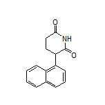 3-(1-Naphthyl)piperidine-2,6-dione