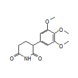 3-(3,4,5-Trimethoxyphenyl)piperidine-2,6-dione