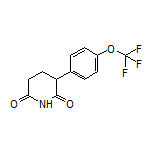 3-[4-(Trifluoromethoxy)phenyl]piperidine-2,6-dione