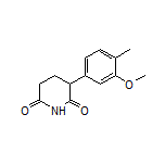 3-(3-Methoxy-4-methylphenyl)piperidine-2,6-dione