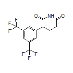 3-[3,5-Bis(trifluoromethyl)phenyl]piperidine-2,6-dione